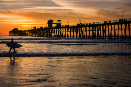 2nd Place Surfing At Sunset By Crystal Johnson 12(1)